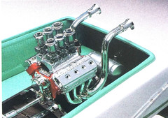 Revell 1/25 1965 Chevy Stepside Pickup Hemi Hydro Combo Vintage Model Kit Japan
