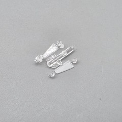 Monogram 1/24 58 Ford Thunderbird Parts Kit Bash Clear Vent Windows