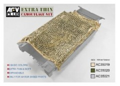 AFV 1/35 Die Cut Camouflage Net Desert Tan AFVAC35019