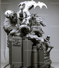 Batman Sanity Diorama model kit unassembled unpainted See Description!