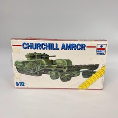 ESCI Ertl 1/72 Churchill AMRCR Tank Model Kit 8339 Made in Italy SEALED Vintage