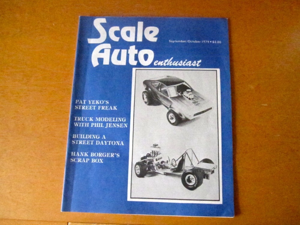 NUMBER 3 VINTAGE SCALE AUTO ENTHUSIAST MAGAZINE SEPT./OCTOBER. 1979 NUMBER 3
