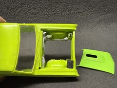 Revell Malibu SS Pro Street 7147 Model 1/25 Built Tubbed Drag Car Body Parts