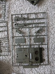 VTG 1980s MITSUWA 1:48 M40 TANK BIG SHOT MODEL KIT 953 MOTORIZED STARTED COMPLET