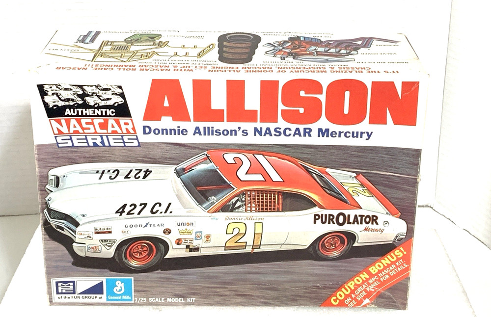 Vintage MPC # 1-1704-225 Donnie Allison Mercury NASCAR