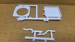 PETERBILT WRECKER RADIATOR AND HOSES 1/25 SCALE AMT NEW Model Kit Parts