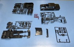 Plastic Grand National Kit Parts Incomplete Diorama, Kit bashing, Junkyard Etc.
