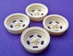 Resin 1/25 15″ Dodge Lil’ Red Express Truck 5 Slot Wheels – Mopar