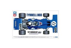 Tamiya 1/12 Tyrrell 003 ’71 Monaco GP Plastic Model Kit