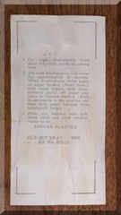 AURORA MERCURY COMET WATER SLIDE DECAL SHEET 64 ROAD COMET SUPERCHARGED DRAGSTER