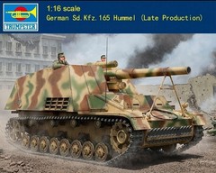 Trumpeter 00953 1/16 German Sd.Kfz.165 Hummel Model Kit Gift (Late Production)