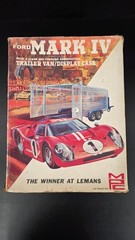 MPC FORD MARK IV & TRAILER VAN THE WINNER AT LEMANS 1/25 T19