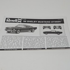 Revell 1966 Shelby GT350H Model Kit 1:24 Scale Motor City Muscle Mustang Car