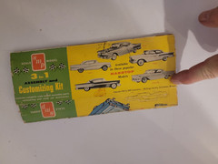 *Rare / Vintage* AMT 1958 Chevy 2Dr Hardtop (Empty) Box Top # 7CKHT-139