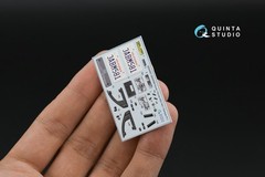 Quinta Studio 1:24 Tamiya Acura-Honda NSX NA1 Export version Interior 3D Decal