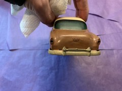 1950s Chevrolet Chevy 2 Door Dealer Promo Car Bank – shoreline beige
