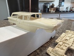 R & R RESIN 1958 PONTIAC BONNEVILLE WAGON RESIN KIT! CIRCA 90’s-2000’s! VMCP!