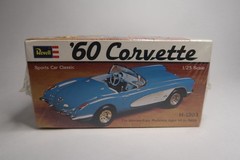Revell 60 Corvette 1/25 Scale Model Kit H-1203 Factory Sealed Sports NOS B16