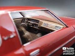 MPC 1976 Chevy Caprice w/Trailer 2T 1:25 Scale Model Kit