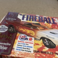AMT GEORGE BARRIS “FIREBALL 500” SSXR 1/25 SCALE MODEL KIT Brand New Sealed