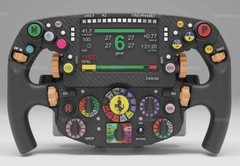 FERRARI F1 STEERING WHEEL – resin 2 4 8 12 18 24 25 32 35 monza enzo f40 gto 250