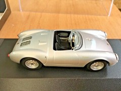 1/43 MINICHAMPS PORSCHE 550 , spider, silver, 1973, mint ++!