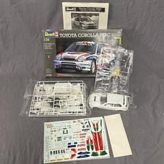 Revell Toyota Corolla WRC Rally Monte-Carlo Winner 1998 1:24 Scale Kit 07362