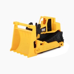 Cat Construction Fleet 10” Bulldozer Toy – Heavy‑Duty Plastic, Working Blade…