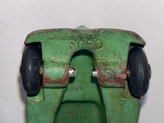 Lot 3 Rubber 1935 FORD Tudor Slantback BARR Co Promo 1/48 VG+ 4” Green Red