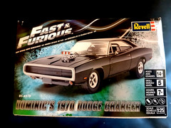 Model Kit Fast & Furious 1970 Dodge Charger Revell 1:25 Skill Level 5