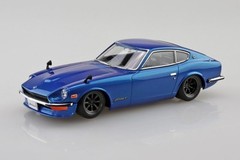 Aoshima 1/32 Model Car Snap Kit 15CU-BE Nissan S30 240Z Fairlady Z Custom (Blue)
