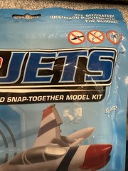 REVELL SNAPJETS MODEL KIT F-4 PHANTOM THUNDERBIRD PLANE 1:100th SCALE 85-1452