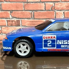 Toyco 1/10 Touring Car Series Nissan Skyline GT-R RC Car Blue White Red Black