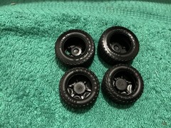 1 25 scale model parts 1933 Willys Coupe Good year Tire Set Only