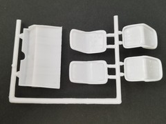 1966 Malibu SS FRONT & REAR SEATS for Revell Monogram 1:24 Model 66 Chevelle