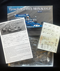 Ebbro 1/20 Tyrrell 003 1971 Monaco GP F1 Formula 1 Race Car 20007 – NEW