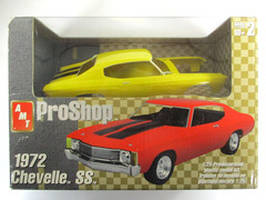 AMT – PRO SHOP – 1972 CHEVROLET CHEVELLE SS 454 – 1/25 PREPAINTED MODEL KIT
