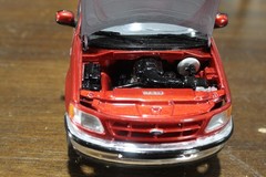 Revell 1997 Ford XLT F-150 Standard Cab Pickup Built Clean 1/25