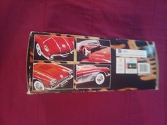 Snap-On Tools 1958 Chevy Corvette Die Cast Model Car Kit 1:18 Scale Red