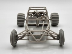 Two-seater Old School Dune Buggy Fully Detailed 1/25 Scale Model Kit
