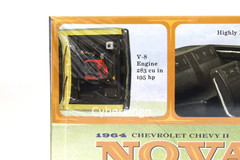 Moebius 1:25 Scale 1964 Chevy II Nova Super Sport Model Car Kit Brand New