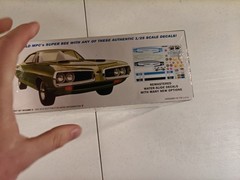 MPC 1970 Dodge Coronet Super Bee 1/25 MPC985 Plastics Car/Truck 1/24-1/25