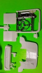 AMT 1940 Willys Pickup Truck Gasser 1/25 Interior Tub Dash Bucket Seats Roll Bar