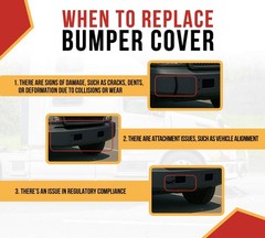 Bumper Cover For C6500 Kodiak – Painted Bumper Replaces 12542961
