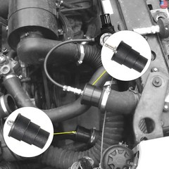 DPTOOL Turbo System Leakage Tester Turbocharger Air Pressure Guage Cooling
