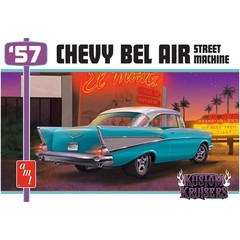 AMT 1460M 1/25 1957 Chevy Bel Air Street Machine Plastic Model Kit