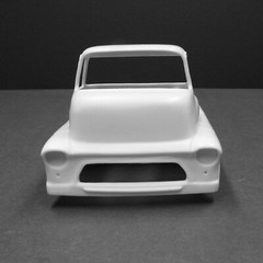 Jimmy Flintstone 1950’s Chevy Custom Cabover with cargo bed, body only NB350