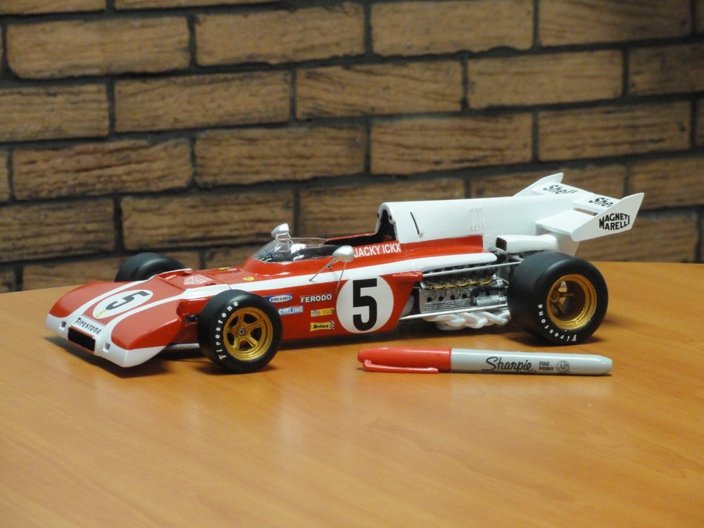 Ferrari B2 312 F1 South Africa Resin Model Kit 1/12