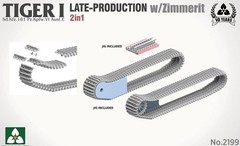 TAKOM 2199 1/35 Scale Tiger I Late Production w/Zimmerit Plastic model Model Kit