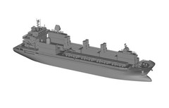 EV model ZhongDa79 UCAV/Q-Ship Containerized Weapon System Ship Unpainted